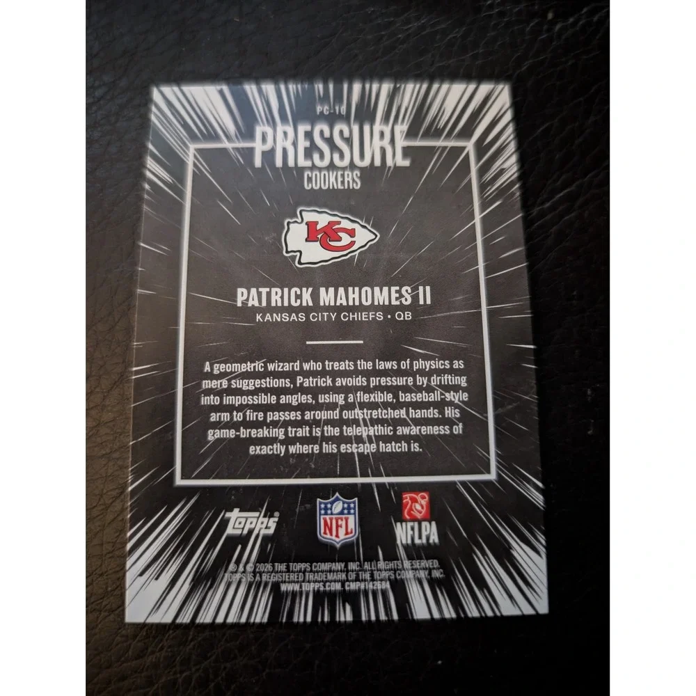 Topps patrick mahomes